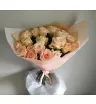 Монобукет из 25 роз «Розовое настроение»  2