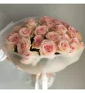 Монобукет из 25 роз «Розовое настроение» 