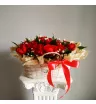 Корзина с цветами «Красные розы» 1