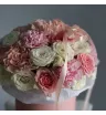 Шляпная коробка Цветочныое мороженое  4