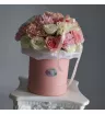 Шляпная коробка Цветочныое мороженое  3