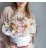 Сухоцветы в керамическом кашпо 1
