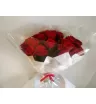 Бордовые розы 25шт 1