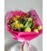 Букет Тюльпан и орхидея 1