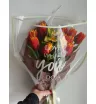 Букет Орхидея и тюльпаны  2