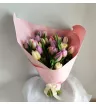 Букет из прионовидных тюльпанов 35 шт