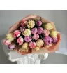 Букет из прионовидных тюльпанов 25шт