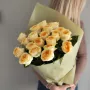Монобукет из 15  пионовидных роз 1