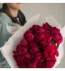 Монобукет из 27 пионов 