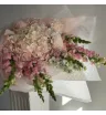 Букет из гортензий Априкот  3