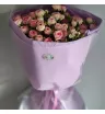 Монобукет из 13 кустовых роз Бусинки 3