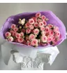 Монобукет из 13 кустовых роз Бусинки