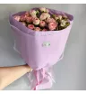 Монобукет из 13 кустовых роз Бусинки 2