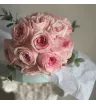 Нежный букет невесты из Пинк Охары