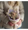 Букет из сухоцветов Роза и лаванда 1