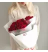 Букет из 15 бордовых роз  2