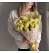 Букет из 25 пионовидных тюльпанов  1