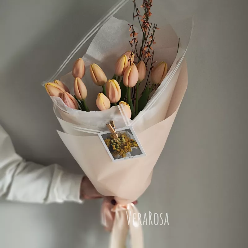 Букет с тюльпанами «Букет Весна » 1