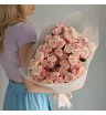 Букет из 15 кустовых роз Нежный персик  1