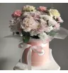 Цветочная коробка Пудра  1