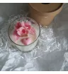 Ароматическая свеча Розовое сердечко  1