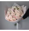 Монобукет Розы экрю  2