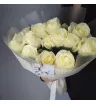 Монобукет из 15 роз Лимонад 2