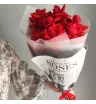 Монобукет из 7  ажурных роз  1
