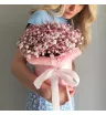 Цветы в коробке Розовые бусинки 