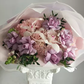 Букет Лавандовый сюрприз от интернет-магазина «VeraRosa»