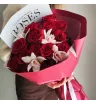 Букет Алая страсть 1