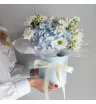 Цветы в коробке Голубая нежность 2