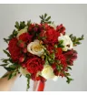 Букет невесты с розами «Сильвия» 2