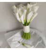 Букет невесты из белых калл 