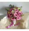 Букет невесты из розовых роз «Нина»