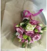 Букет невесты из розовых роз «Нина» 1