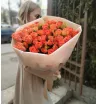 Букет «Оранжевое солнце» 2