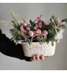 Новогодняя композиция Весёлый Ёжик 4
