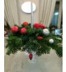 Новогодняя композиция на стол 
