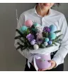 Новогодняя композиция Лавандовое рождество  1