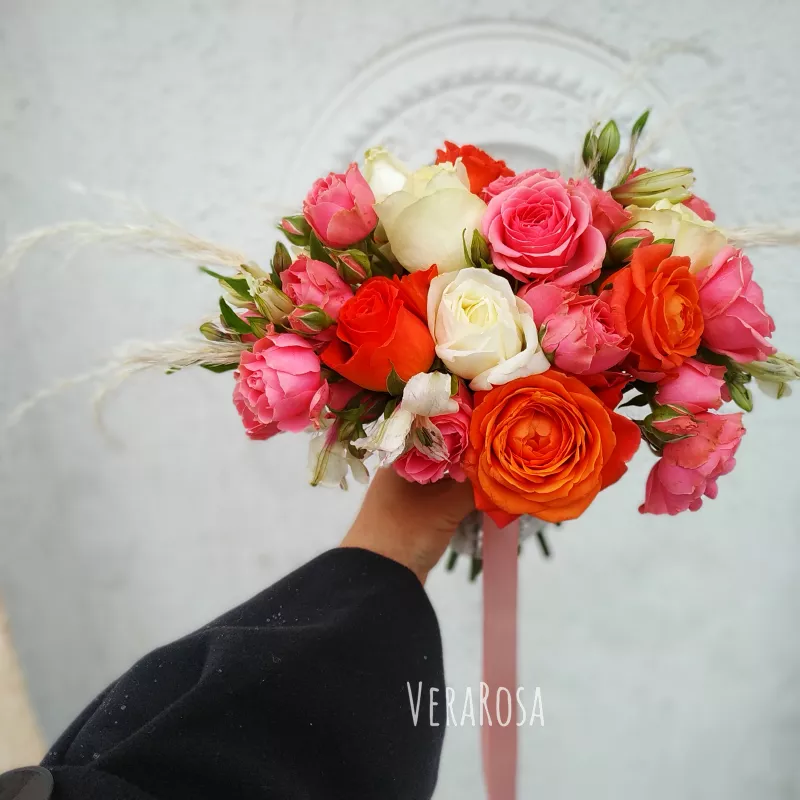 Букет невесты из роз «Моника» 2