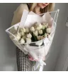 Букет с тюльпанами «Пломбир» 1