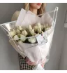 Букет с тюльпанами «Пломбир»