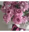 Французские розы в бархатной коробке  3