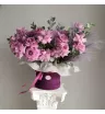 Французские розы в бархатной коробке  4