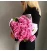 Букет розовых роз «Маритим»