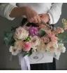 Ящик с цветами Нежная роза 