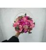 Букет невесты из розовых роз «Хлоя ПРЕМИУМ» 3