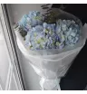 Букет из гортензий Голубые шарики  3