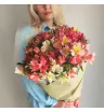 Букет из 51 веточки  альстромерий
